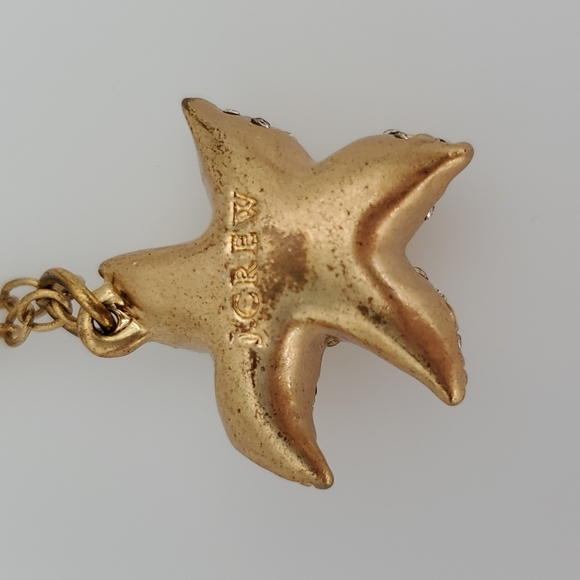 J. Crew Gold Tone Starfish Necklace - Picture 5 of 7